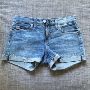 Gap denim shorts. Size 24.